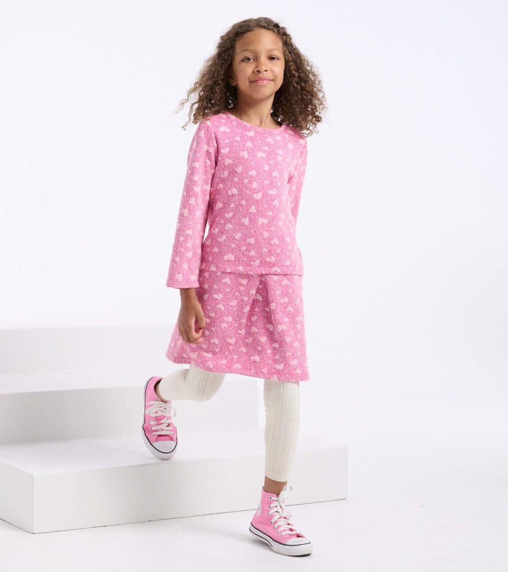 Hatley Dresses | Girls Girls Scattered Hearts Shift Dress