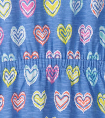 Hatley Dresses | Girls Girls Shibori Hearts Relaxed Dress
