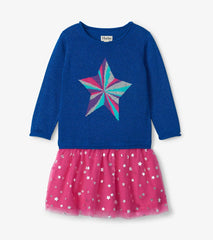 Hatley Dresses | Girls Girls Star Power Drop Waist Tulle Dress