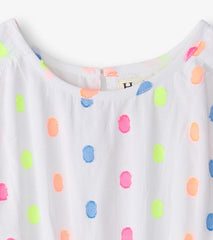 Hatley Dresses | Girls Girls Summer Dots Woven Play Dress
