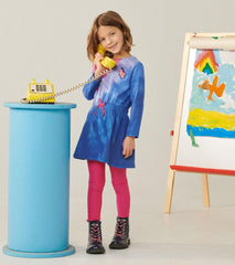 Hatley Dresses | Girls Tie Dye Burst Cinched Waist Dress