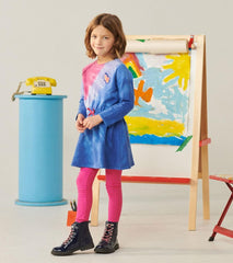 Hatley Dresses | Girls Tie Dye Burst Cinched Waist Dress