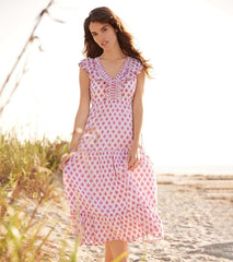 Hatley Dresses | Women Aria Midi Dress - Sunburst Cross