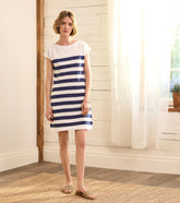 Hatley Dresses | Women Capri Dress - Patriot Blue Stripes