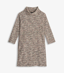 Hatley Dresses | Women Draped Collar Dress - Heather Grey