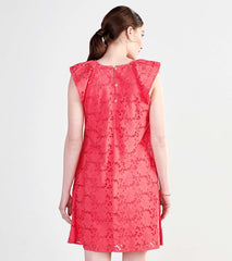 Hatley Dresses | Women Kaia Eyelet Dress - Rouge Red