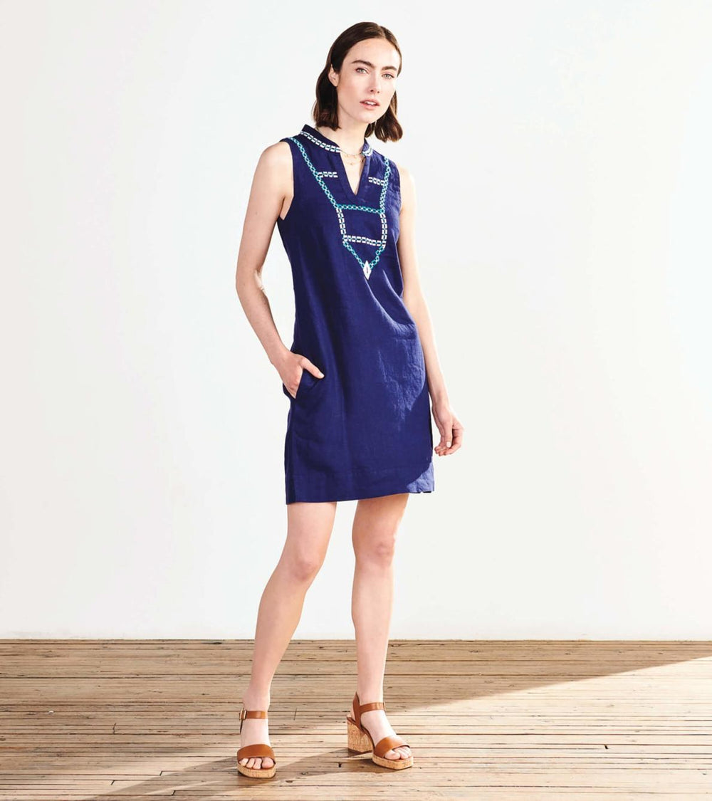 Hatley Dresses | Women Marin Shift Dress - Patriot Blue
