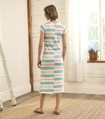 Hatley Dresses | Women Sierra Midi Dress - Seaside Stripes