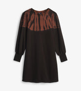 Hatley Dresses | Women Sweatshirt Dress - Caviar Storm Tie Dye