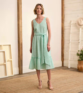 Hatley Dresses | Women Sydney Midi Dress - Beveled Glass Gingham