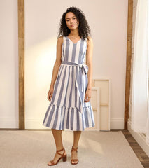 Hatley Dresses | Women Sydney Midi Dress - Summer Stripes