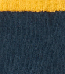 Hatley Footwear | Girls/Boys Navy & Yellow Crew Socks