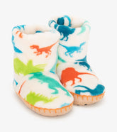 Hatley Footwear | Girls/Boys Real Dinosaurs Fleece Slippers