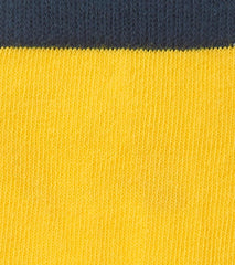 Hatley Footwear | Girls/Boys Yellow & Navy Crew Socks