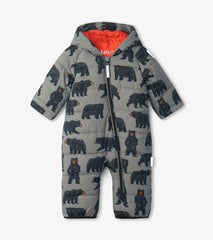 Hatley Outerwear | Baby & Toddler Wild Bears Baby Snowsuit