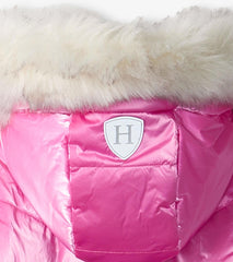 Hatley Outerwear | Girls Pink Star Puffer Jacket