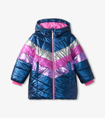 Hatley Outerwear | Girls Rainbows Puffer Jacket
