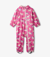 Hatley Rainwear | Baby & Toddler Baby Girls Folksy Unicorns Rain Suit