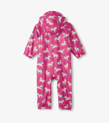 Hatley Rainwear | Baby & Toddler Baby Girls Folksy Unicorns Rain Suit