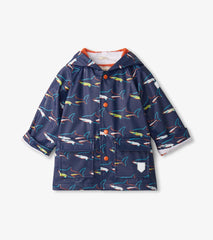 Hatley Rainwear | Baby & Toddler Baby & Toddler Boys Sharks Button-Up Rain Jacket