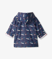 Hatley Rainwear | Baby & Toddler Baby & Toddler Boys Sharks Button-Up Rain Jacket