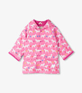 Hatley Rainwear | Baby & Toddler Baby & Toddler Girls French Bulldogs Button-Up Rain Jacket