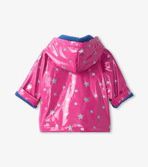 Hatley Rainwear | Baby & Toddler Glitter Stars Baby Raincoat