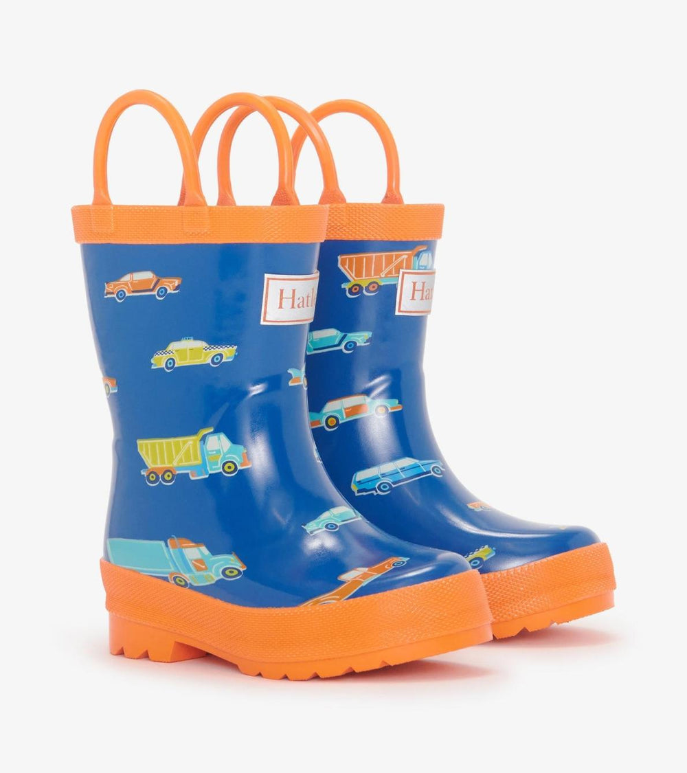 Hatley Rainwear | Baby & Toddler Toddler Boys Driving Cars Rain Boots