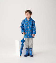 Hatley Rainwear | Boys Boys Dinosaur Zip-Up Rain Jacket