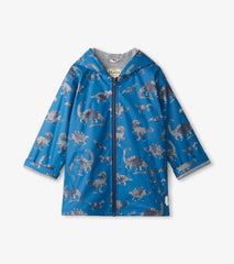 Hatley Rainwear | Boys Boys Dinosaur Zip-Up Rain Jacket