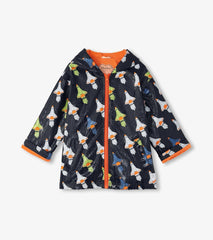 Hatley Rainwear | Boys Boys Space Shuttles Colour Changing Zip-Up Rain Jacket