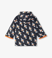 Hatley Rainwear | Boys Boys Space Shuttles Colour Changing Zip-Up Rain Jacket