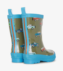 Hatley Rainwear | Boys/Baby & Toddler Boys Off Roading Shiny Rain Boots