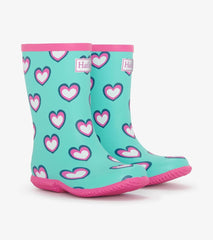 Hatley Rainwear | Girls Girls Hearts Packable Rain Boots