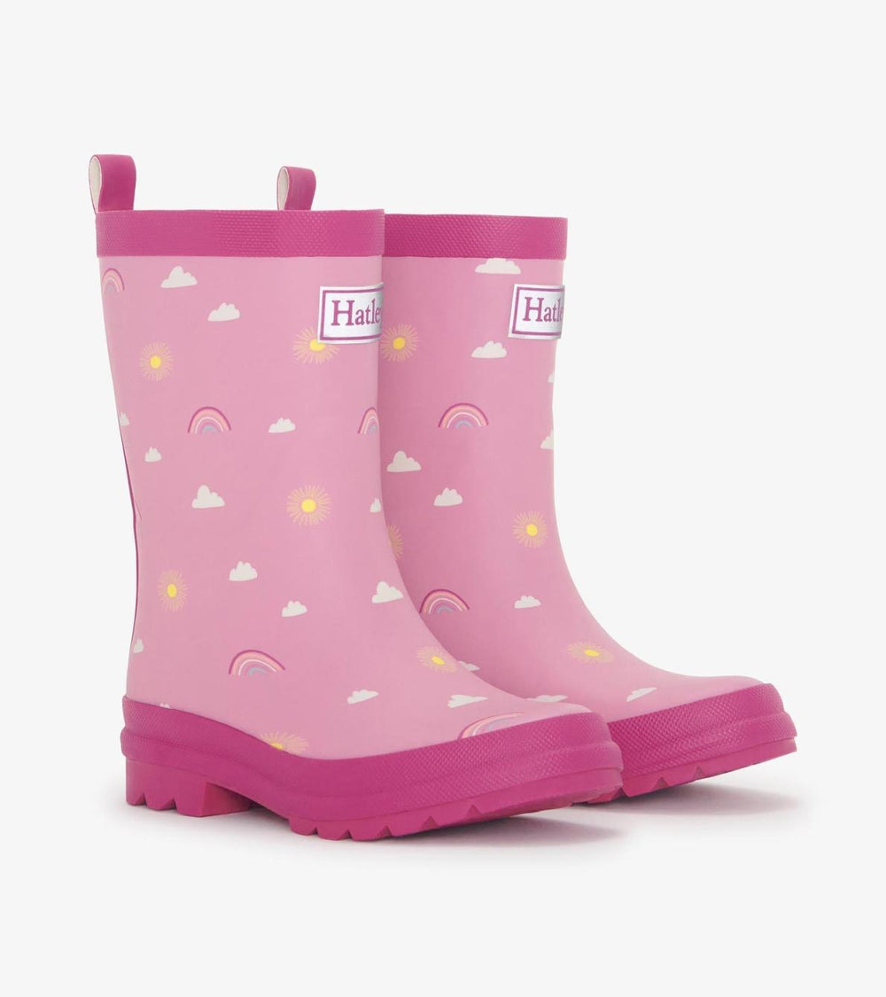 Hatley Rainwear | Girls Girls Sun Charms Matte Rain Boots