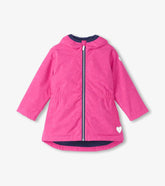 Hatley Rainwear | Girls Girls Unicorn Doodle Zip-Up Lightweight Rain Jacket
