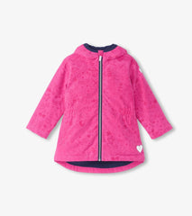 Hatley Rainwear | Girls Girls Unicorn Doodle Zip-Up Lightweight Rain Jacket