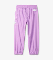 Hatley Rainwear | Girls Lilac Rain Pants