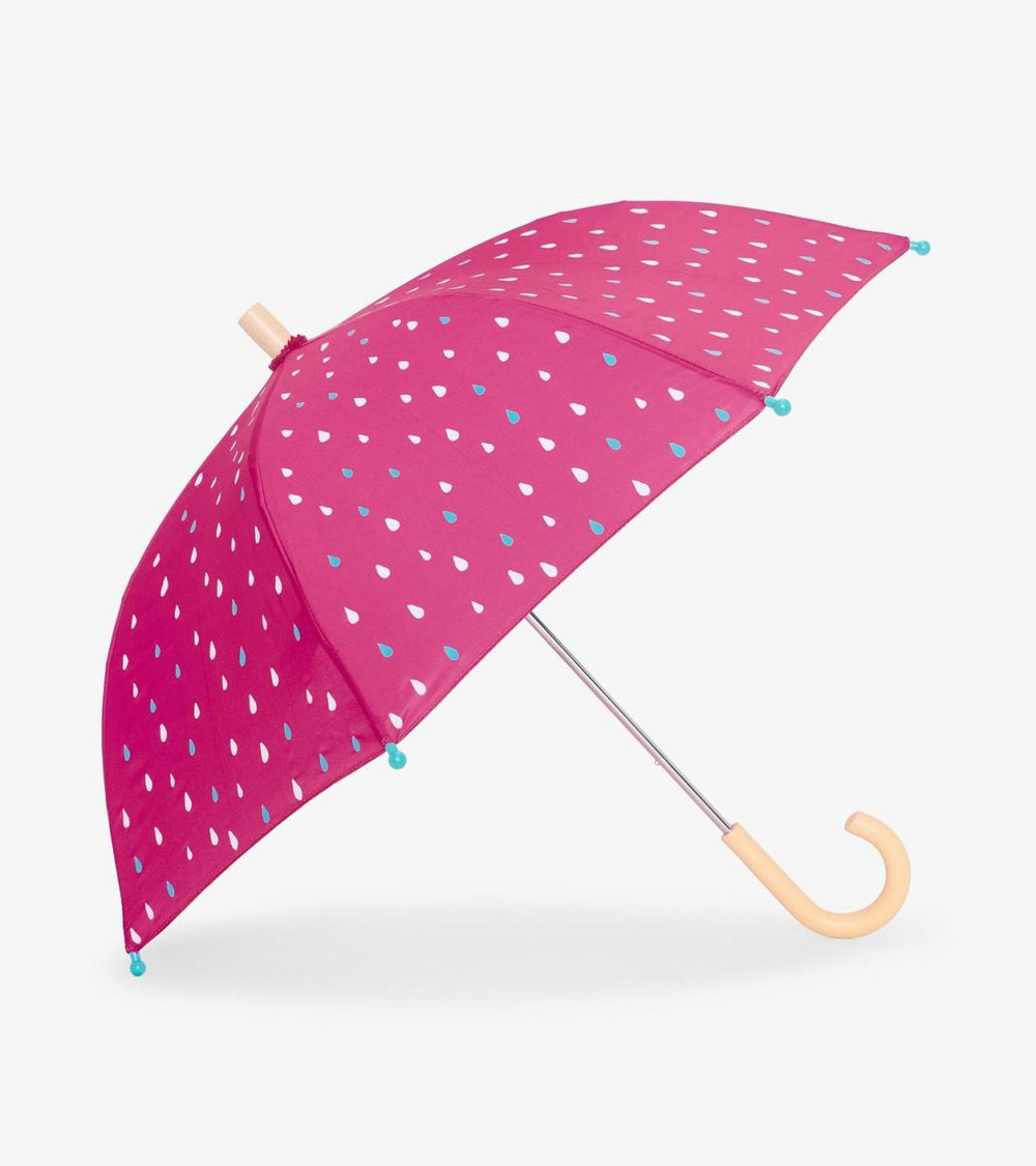 Hatley Rainwear | Girls Tiny Drops Colour Changing Umbrella