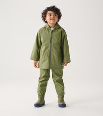 Hatley Rainwear | Girls/Boys Forest Green Rain Pants