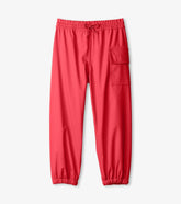 Hatley Rainwear | Girls/Boys Red Rain Pants