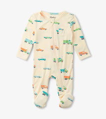 Hatley Sleepwear | Baby & Toddler Baby Boys Dinky Cars Footed Sleeper