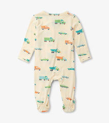 Hatley Sleepwear | Baby & Toddler Baby Boys Dinky Cars Footed Sleeper