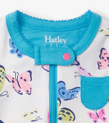 Hatley Sleepwear | Baby & Toddler Baby Girls Big Butterflies Footed Sleeper