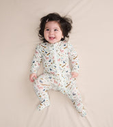 Hatley Sleepwear | Baby & Toddler Baby Girls Happy Forest Ruffle Bum Bamboo Sleeper