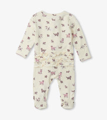 Hatley Sleepwear | Baby & Toddler Baby Girls Playful Puppies Footed Sleeper