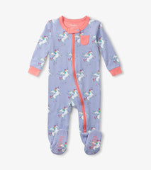 Hatley Sleepwear | Baby & Toddler Baby Girls Rainbow Unicorn Footed Sleeper