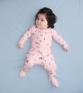 Hatley Sleepwear | Baby & Toddler Baby Girls Whimsical Ponies Ruffle Bum Bamboo Sleeper