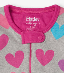Hatley Sleepwear | Baby & Toddler Fun Hearts Baby Footed Sleeper