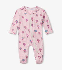 Hatley Sleepwear | Baby & Toddler Hot Air Balloons Newborn Ruffle Footed Sleeper